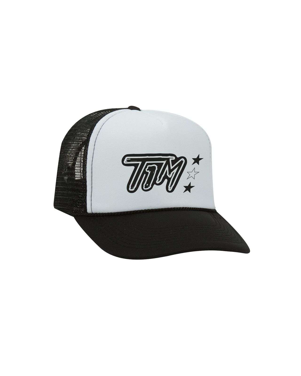 T1M B/W TRUCKER CAP