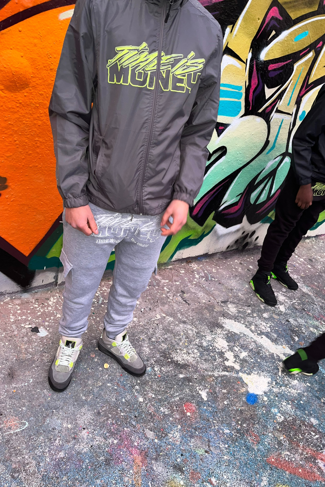 Lime 2025 green windbreaker