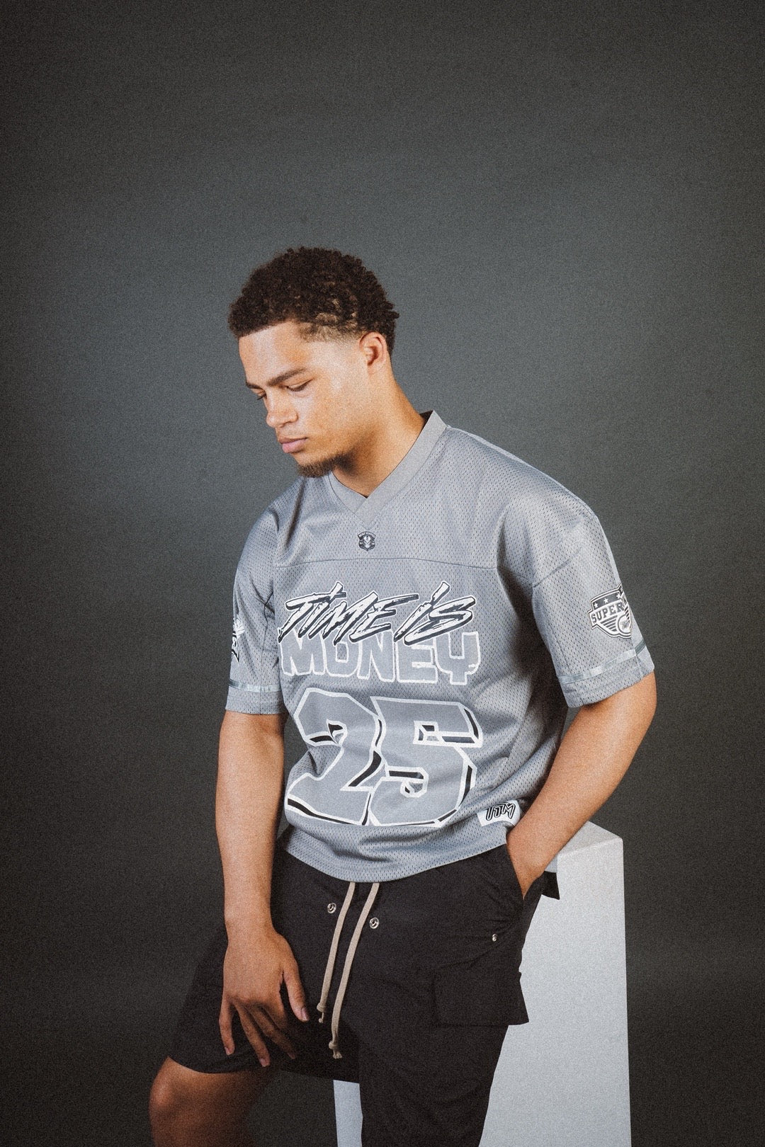 T1M SUPERBOWL JERSEY (GREY)