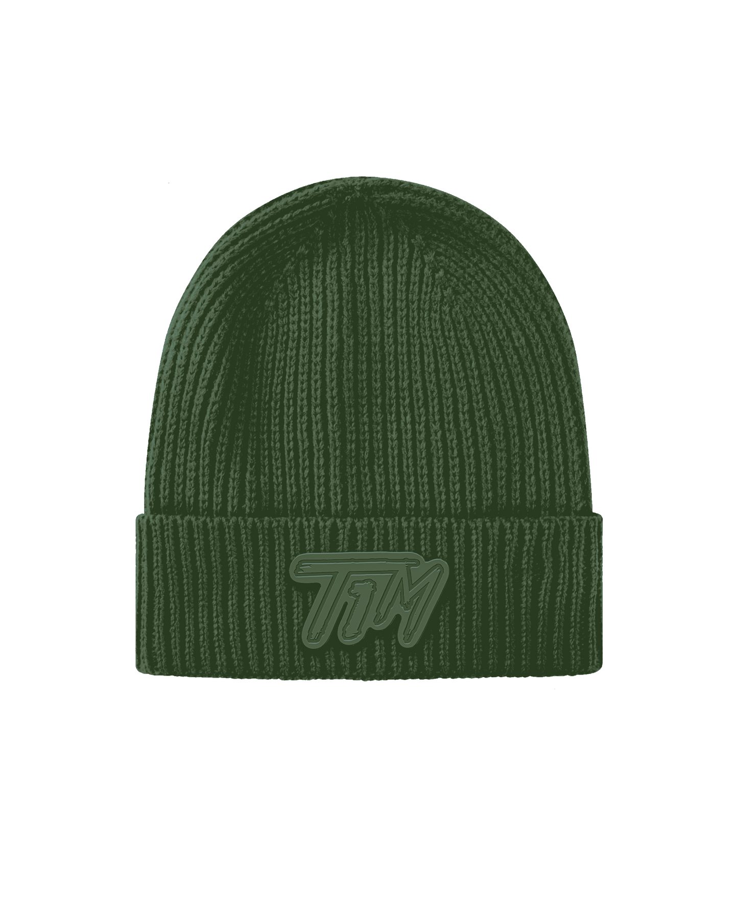 T1M OLIVE GREEN BEANIE