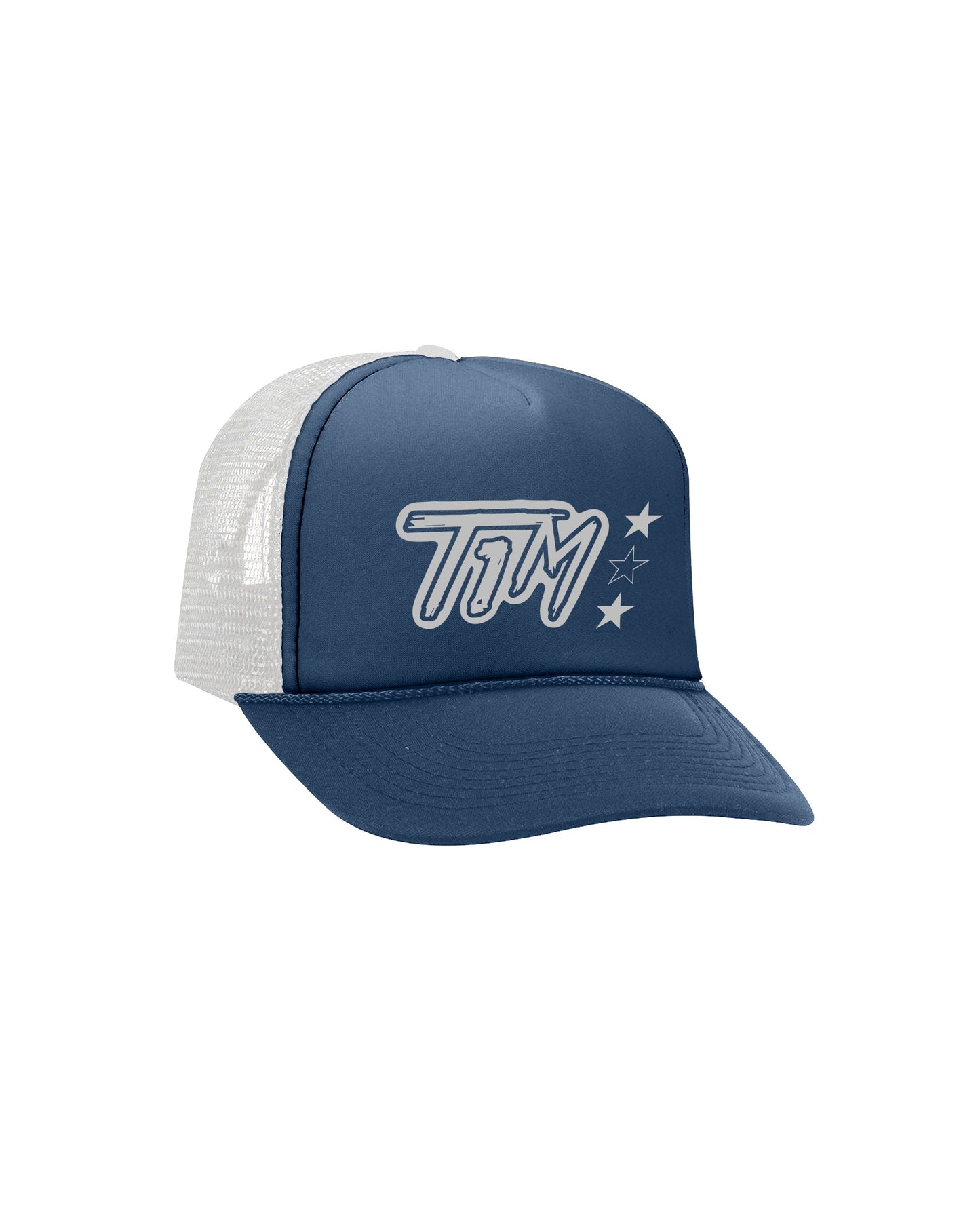 T1M NAVY BLUE TRUCKER CAP